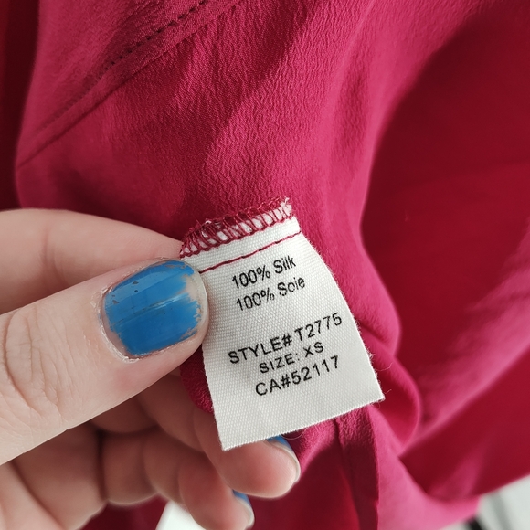 Funktional | silk crossover blouse - Picture 7 of 7